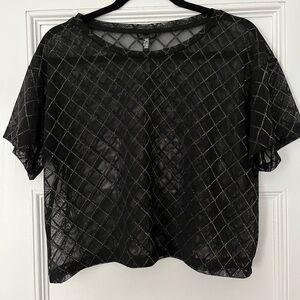 Victoria's Secret Sport Mesh Crop Top - Medium